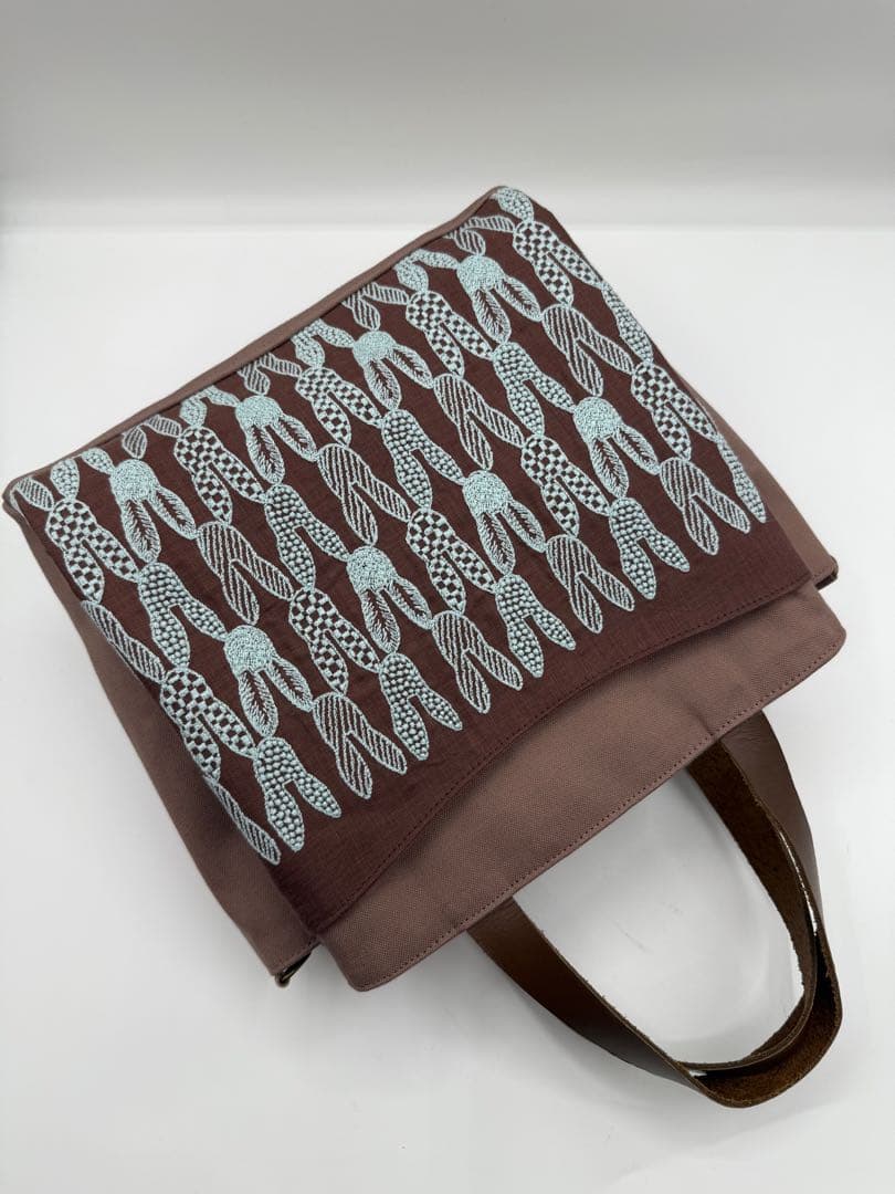 ミナペルホネン pomppia ハンドメイドバッグ