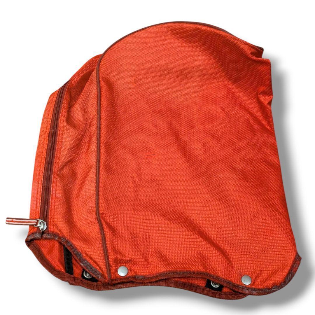 【廃盤品】ナイキ ゴルフ キャディバッグ 14分割 カート型 希少 赤 フード付