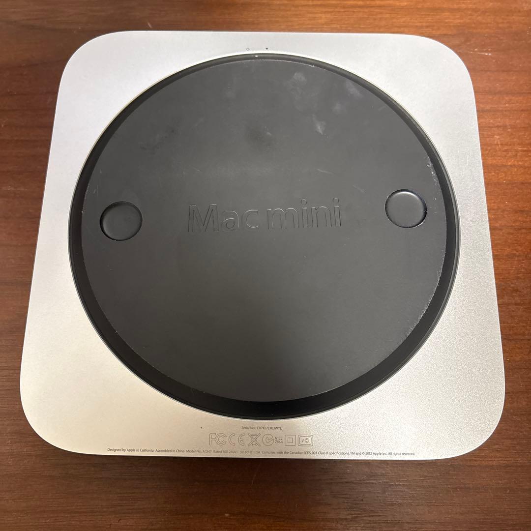 Mac mini (Late 2012) メモリ16GB SSD500GB