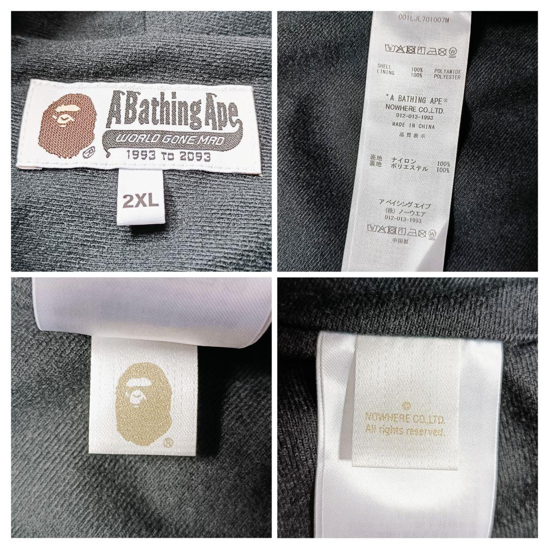 【美品】A BATHING APE SHARK COACH JACKET XXL