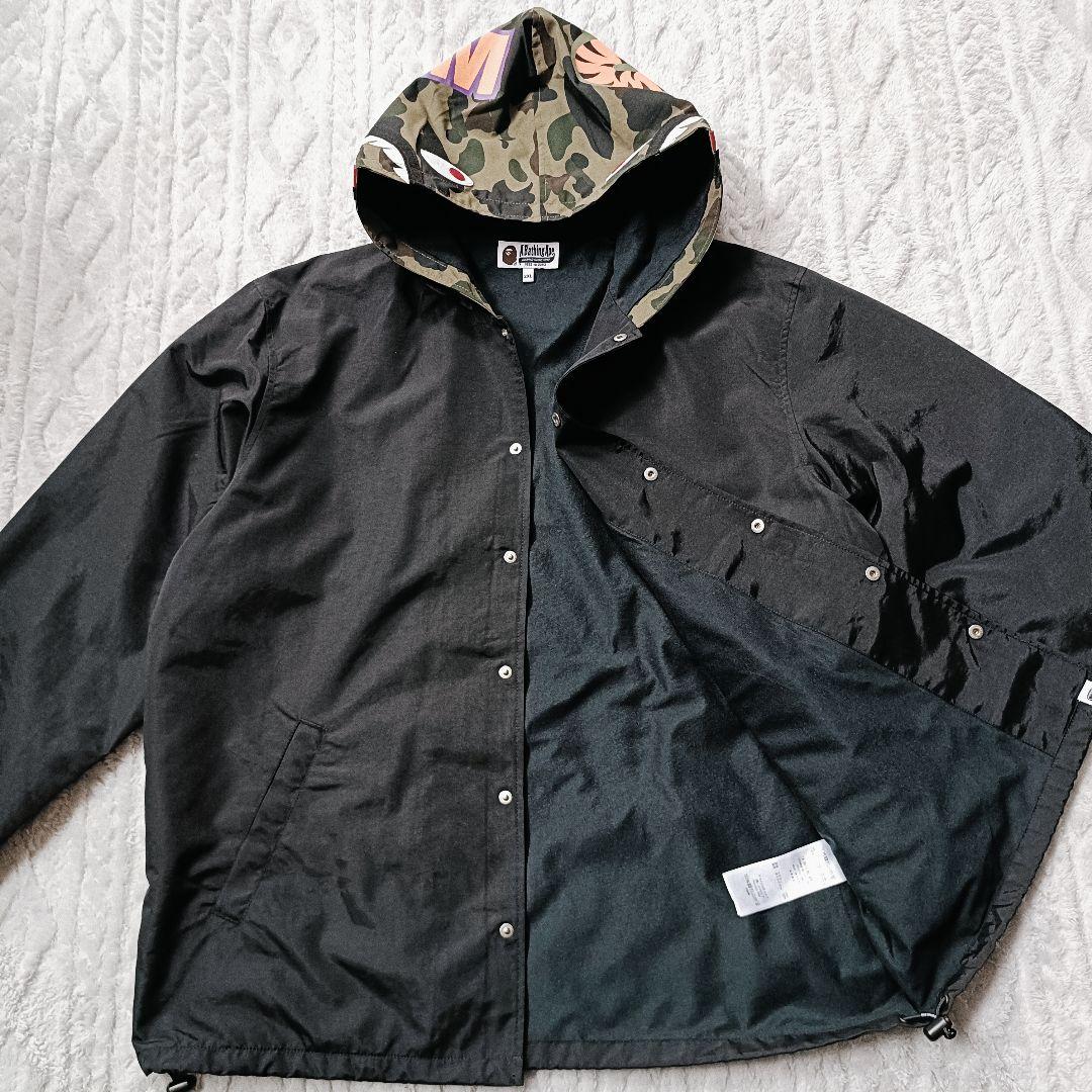 【美品】A BATHING APE SHARK COACH JACKET XXL