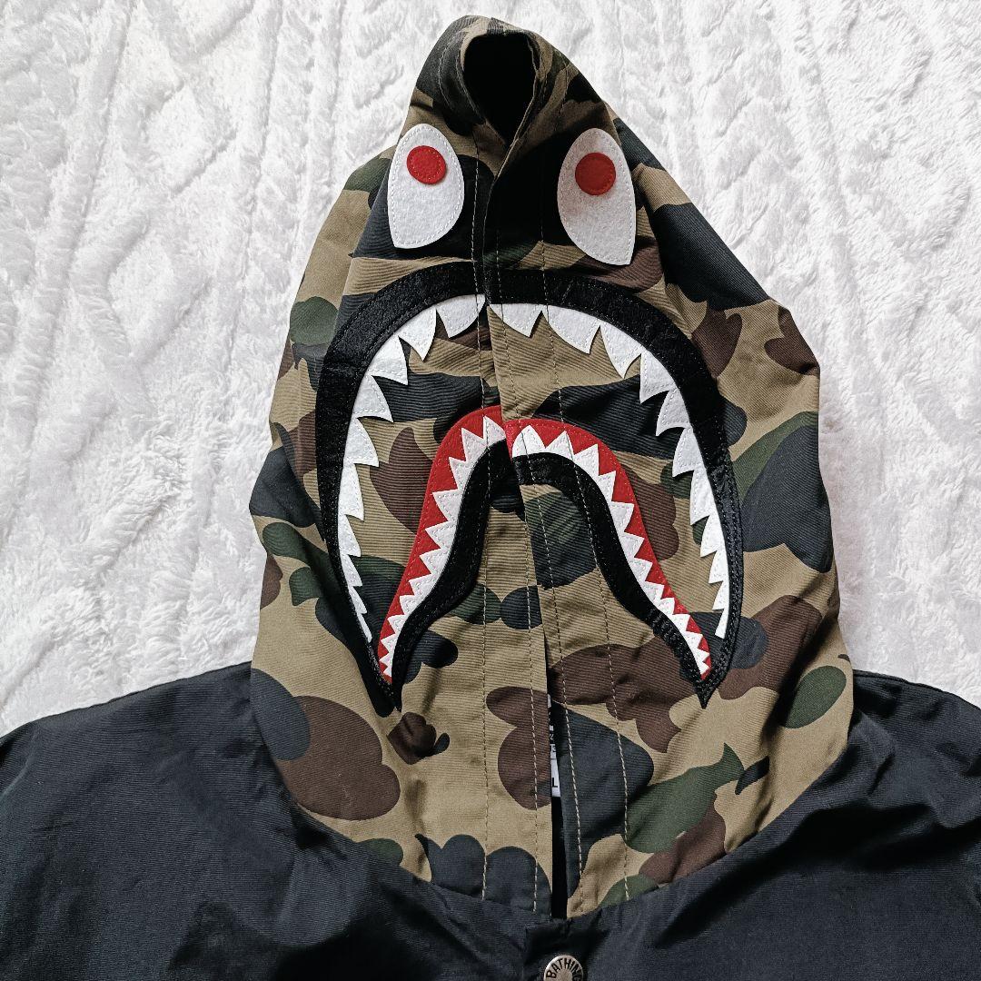 【美品】A BATHING APE SHARK COACH JACKET XXL