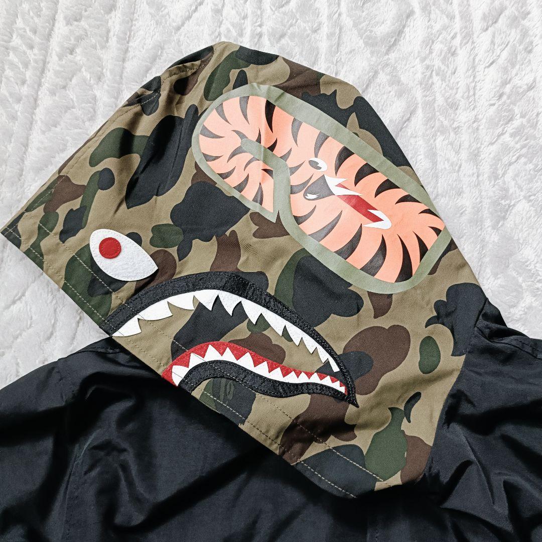 【美品】A BATHING APE SHARK COACH JACKET XXL