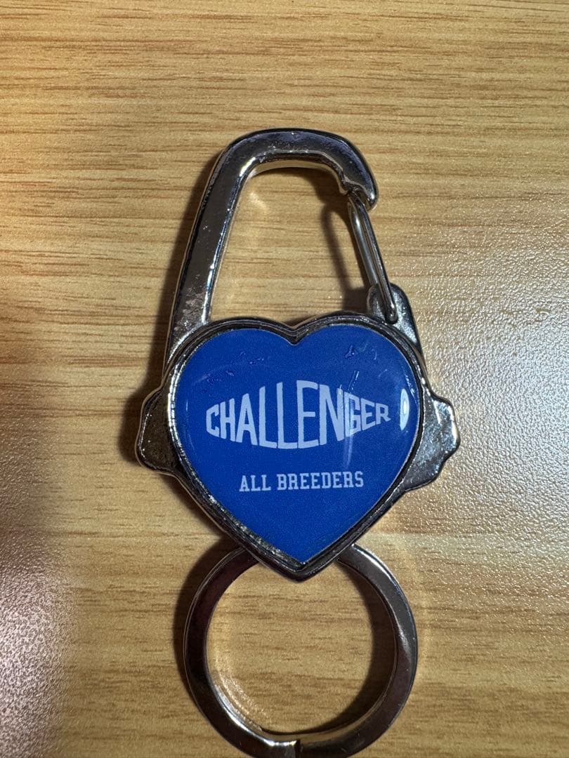Challenger ハート型キーホルダー