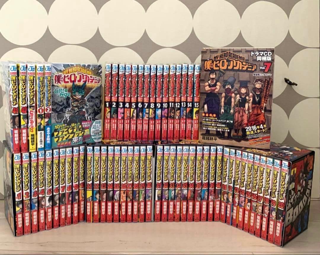 美品希少★全巻初版★ 僕のヒーローアカデミア◇ヴィジランテ他特典多数61册セット