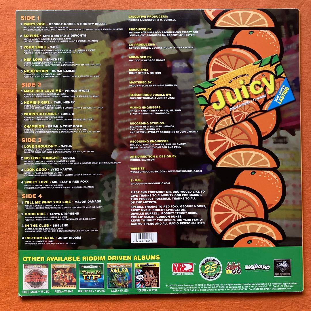 LP盤 レゲエ ワンウェイアルバム　4枚　RIDDIM DRIVEN