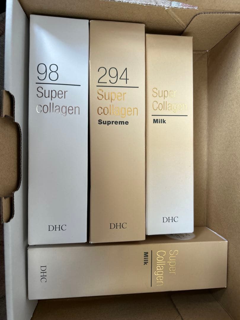 値下げ【新品　未使用】DHC スパコラ スプリーム ミルク　4本セット