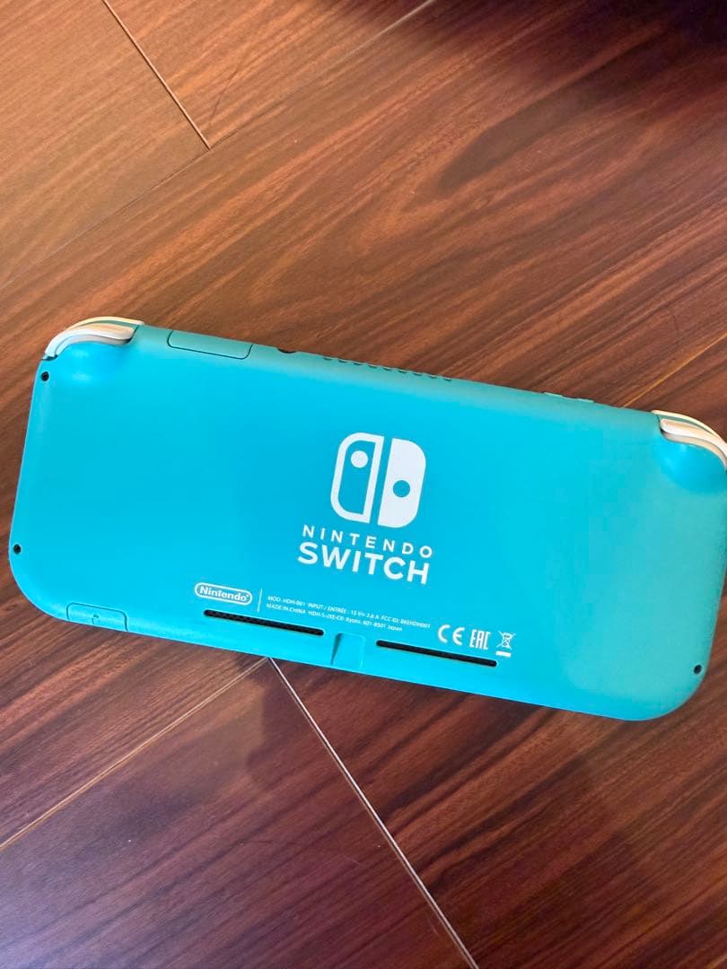 【動作○】Nintendo Switch Lite 本体 ターコイズ&純正ケース