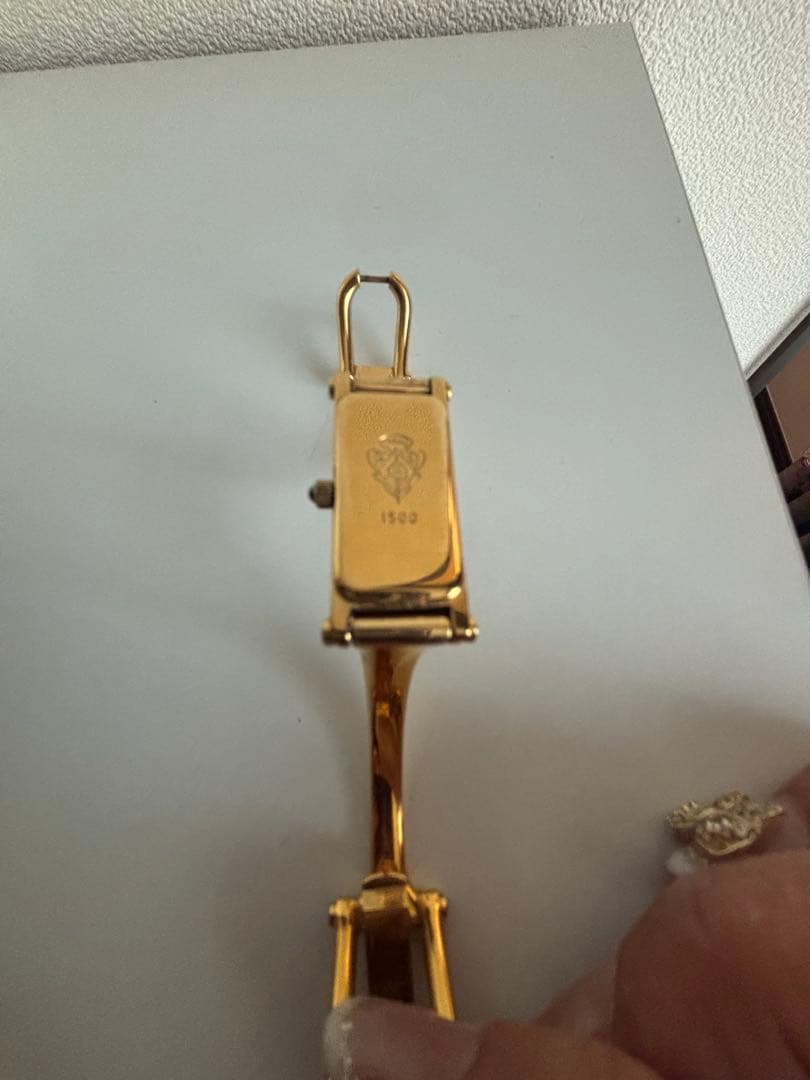 GUCCI★ゴールドチェーンリンク時計★レディース