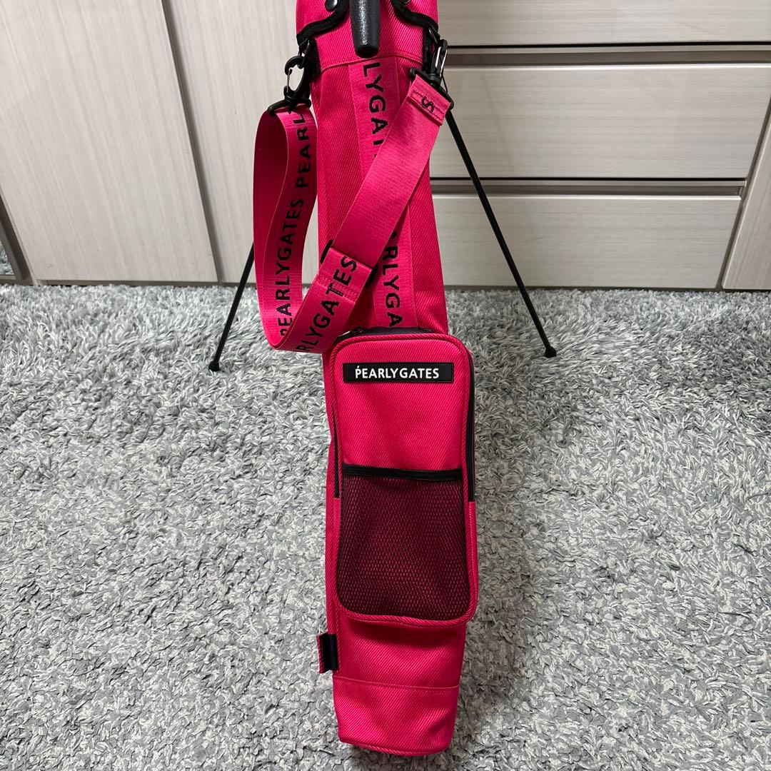 PEARLY GATES セルフスタンド バッグ ピンク　2024年モデル