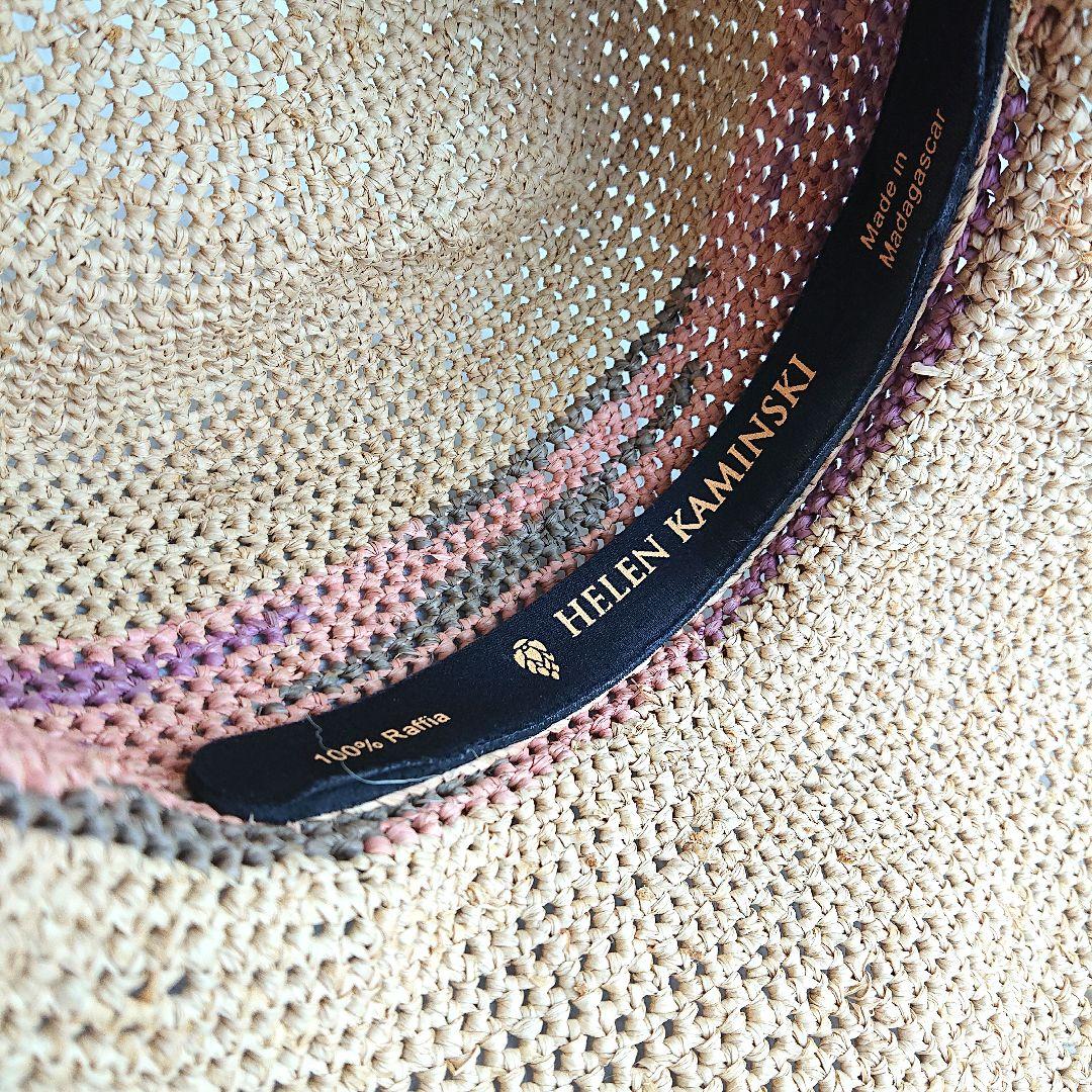 美品 HELEN KAMINSKI レディース ラフィアハット プロヴァンス