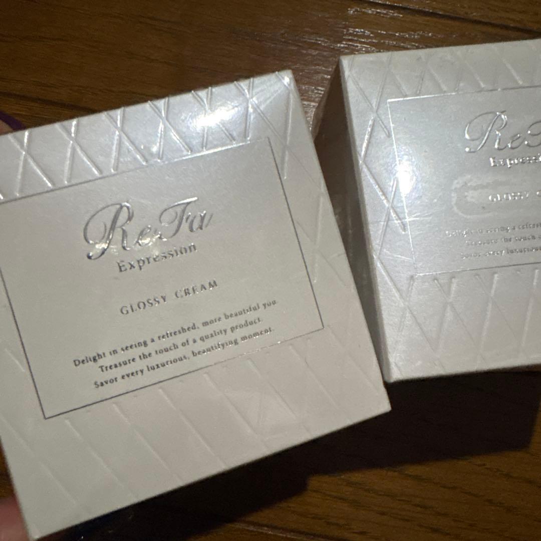2個 新品未開封☆リファ エクスプレッショングロッシークリーム　30g refa