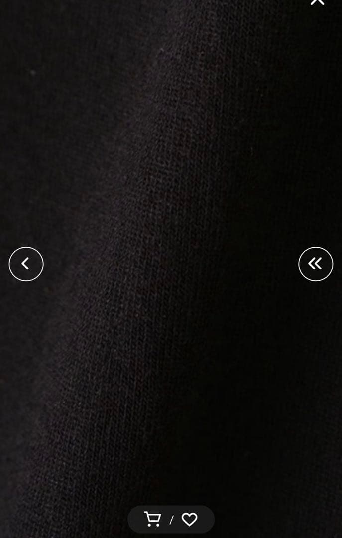 ETRE TOKYO カットソースリムスカパン