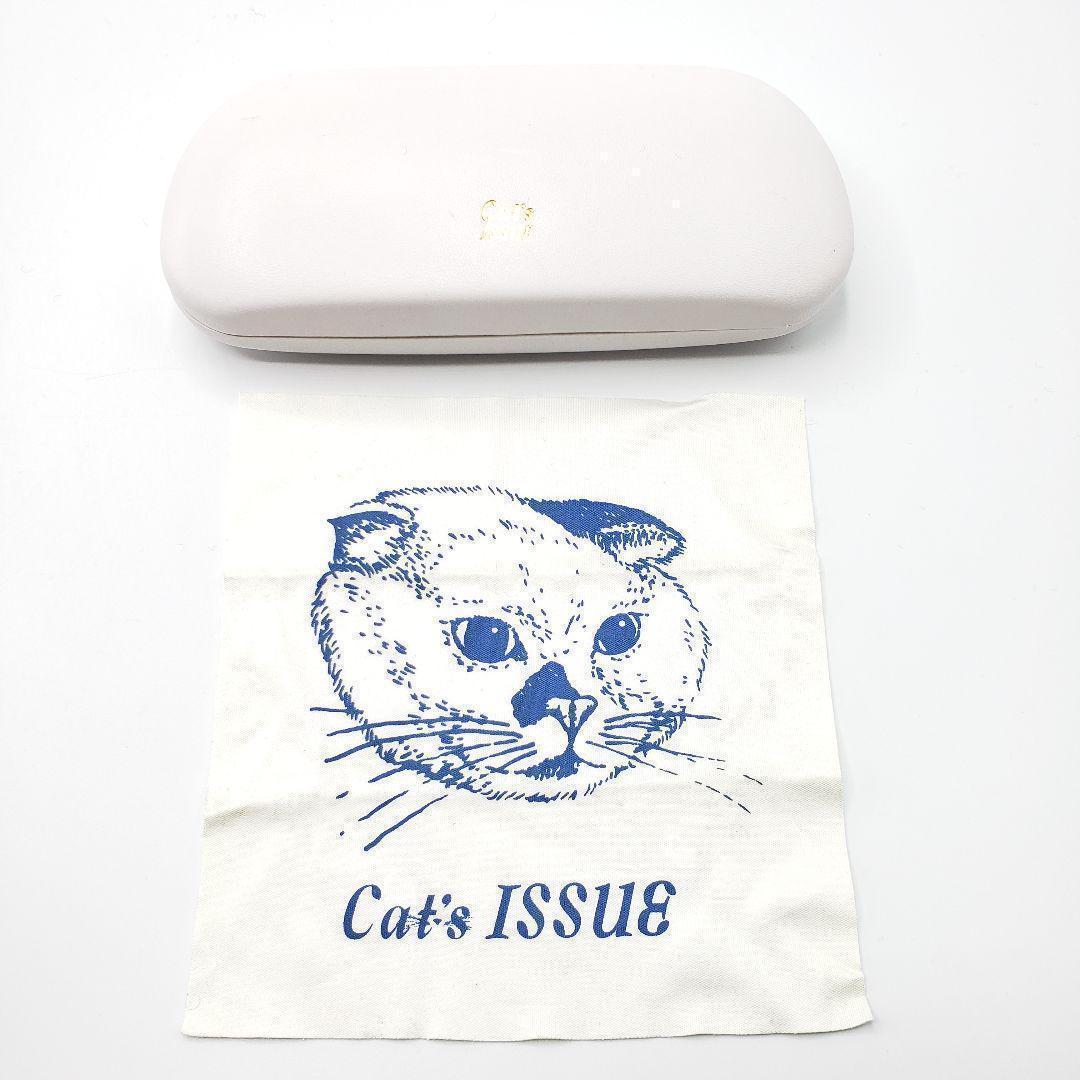 BLANC..監修 Cat's ISSUE 度なしサングラス クリアブラウン