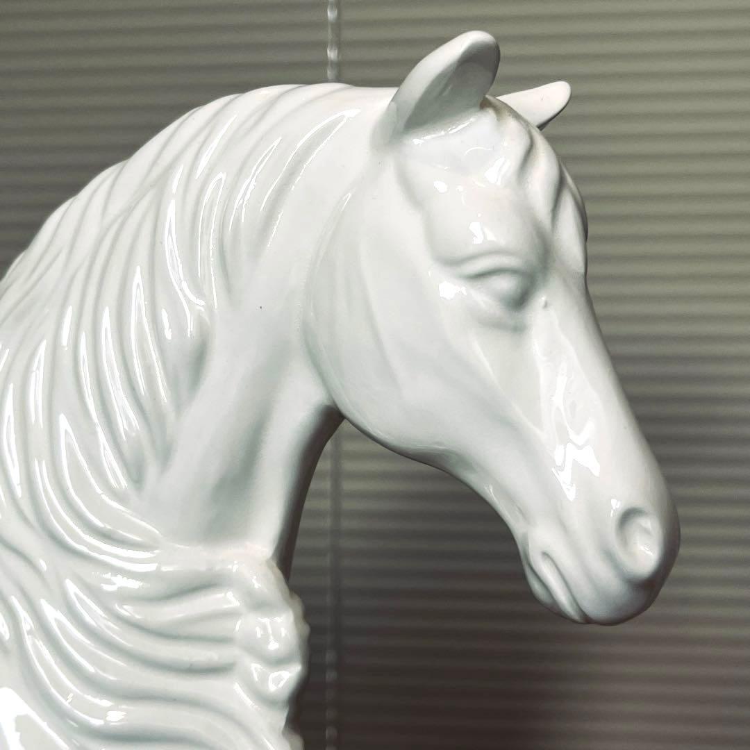 【新品、非売品】ホワイトホース　陶器　置き物　置物　ウイスキー　ノベルティ　大型
