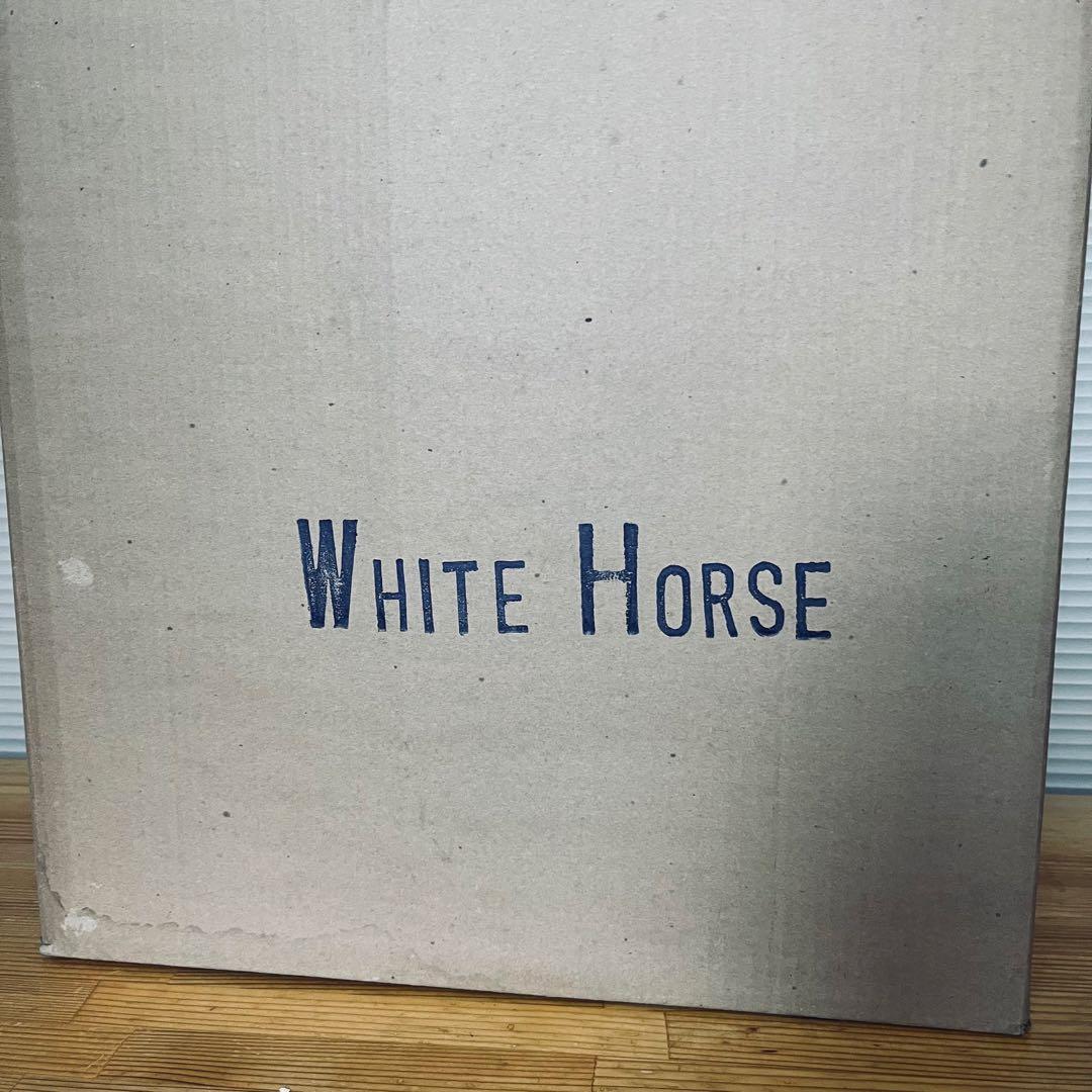 【新品、非売品】ホワイトホース　陶器　置き物　置物　ウイスキー　ノベルティ　大型