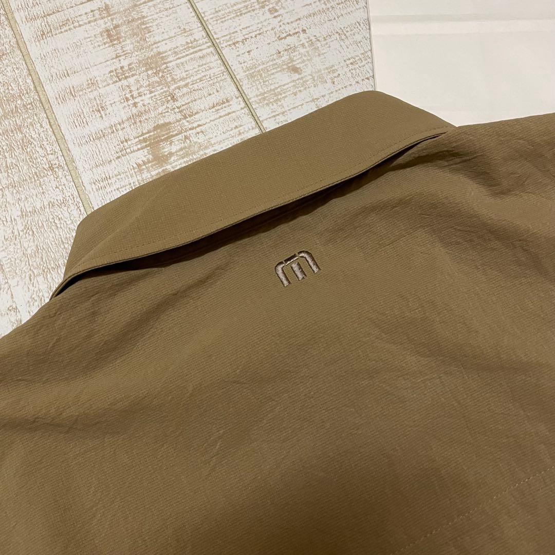 新品 キャロウェイ トラヴィスマシュー ブルゾン チビロゴ ベージュ Mサイズ