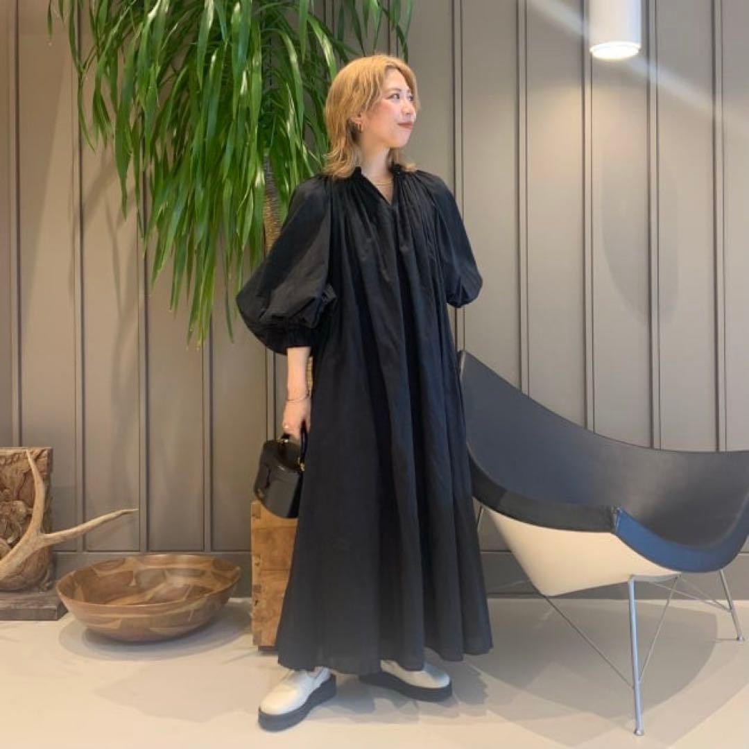 【新品タグ付き】　マリハ　春の花のドレス ビームス別注　Aライン ワンピース