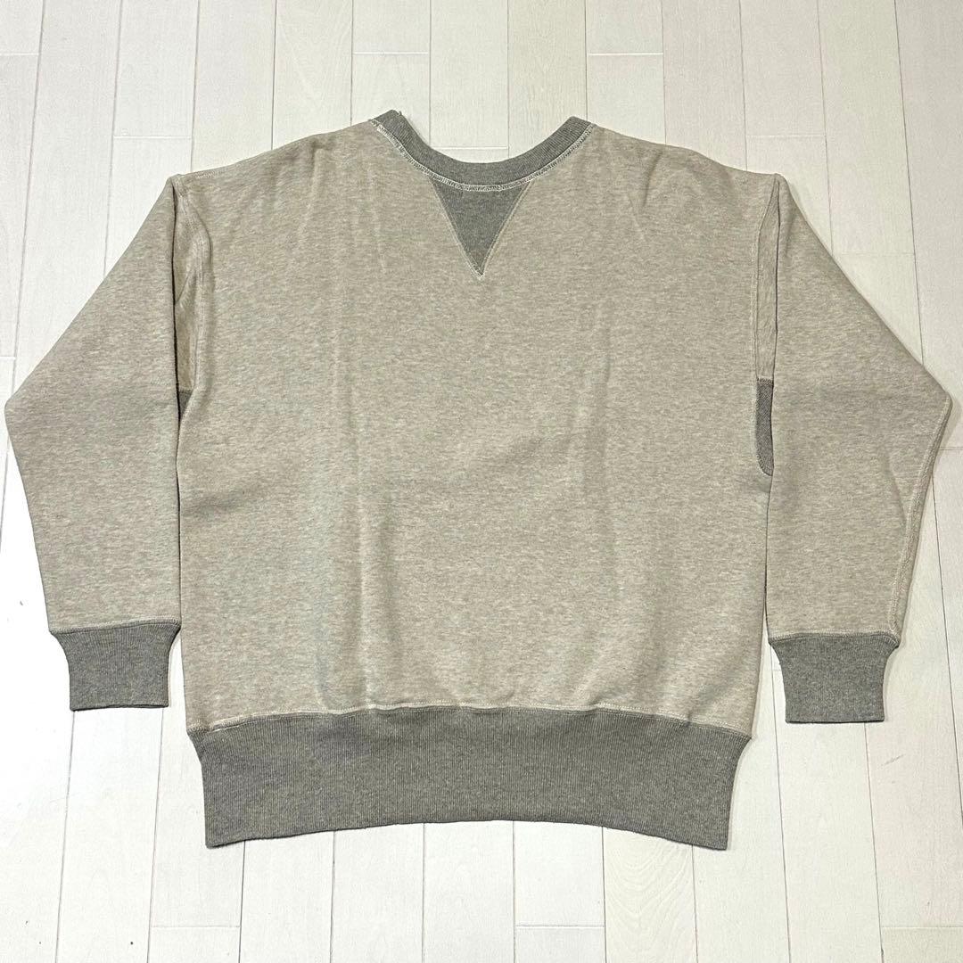 ウエアハウス Lot 466 2本針 ツートン コンビ 両Vスウェット 42