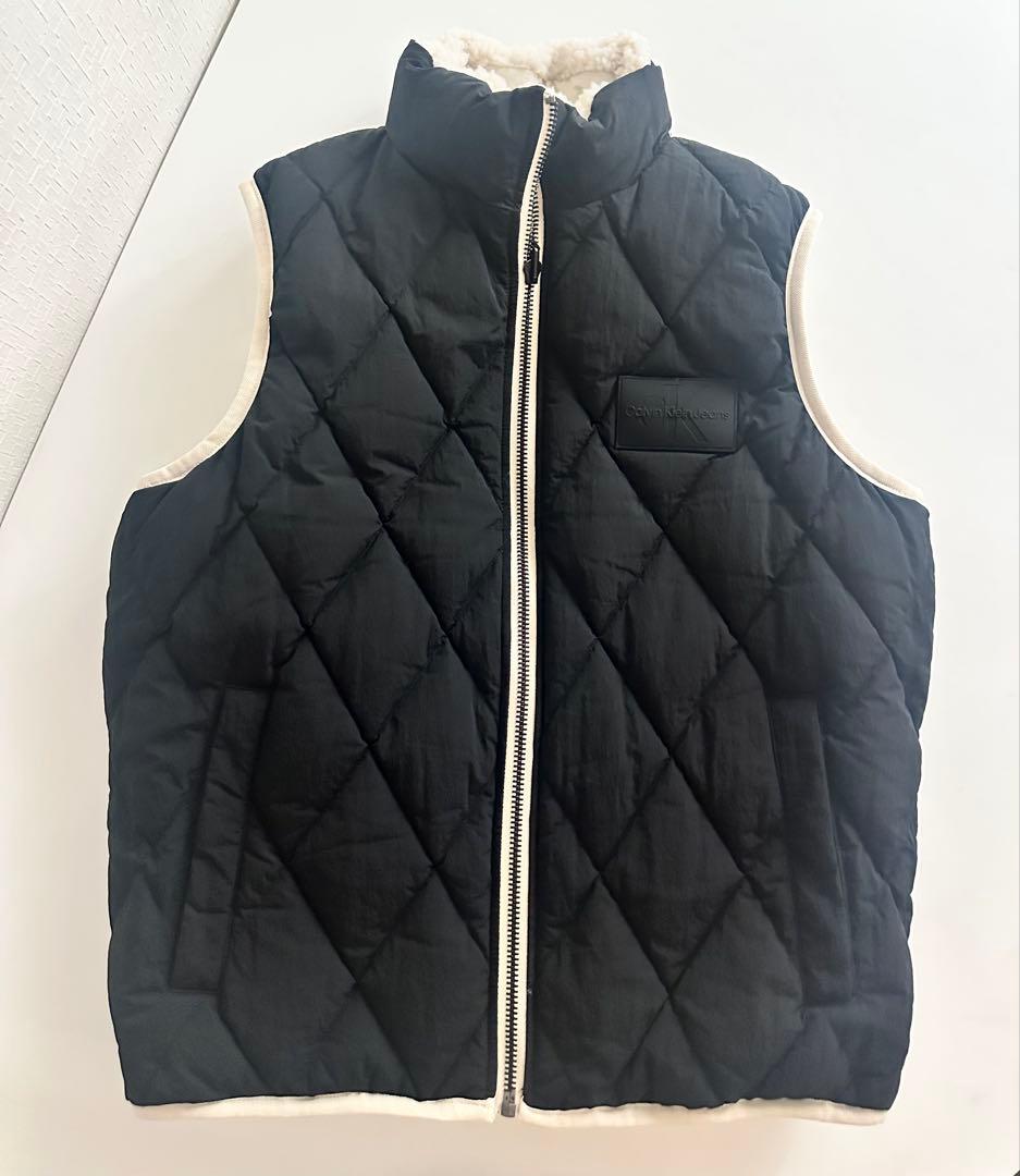カルバンクライン　ジーンズ   ダウンベスト　リバーシブル