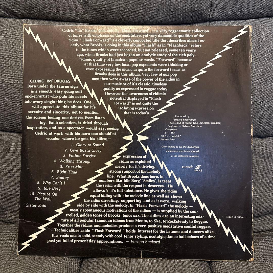 Cedric I’m Brooks “FLASH FORWARD”