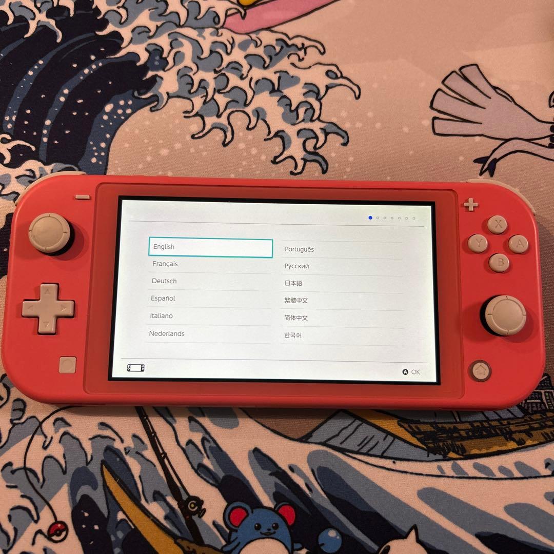 Nintendo Switch Lite コーラル　ジャンク品