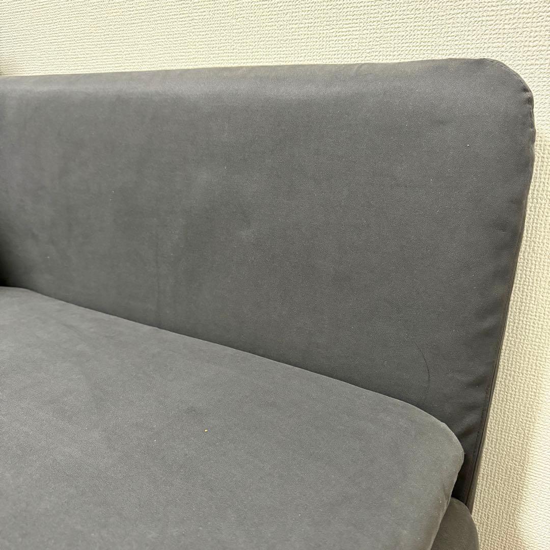 【kei】 IKEAソーデルハムン コンパクト3人掛　サムスタダークグレー