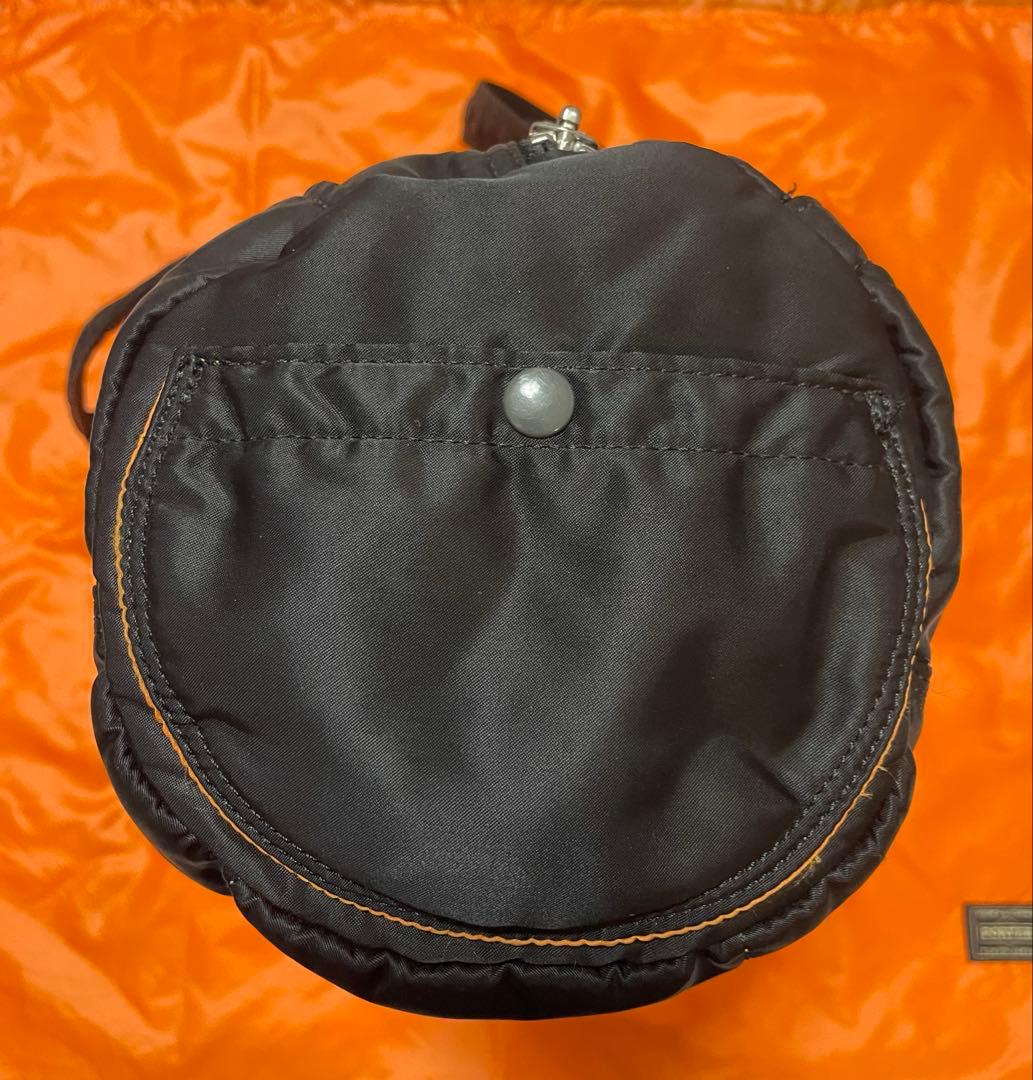 【美品】PORTER ポーター タンカーミニボストンバッグ ドラムバック