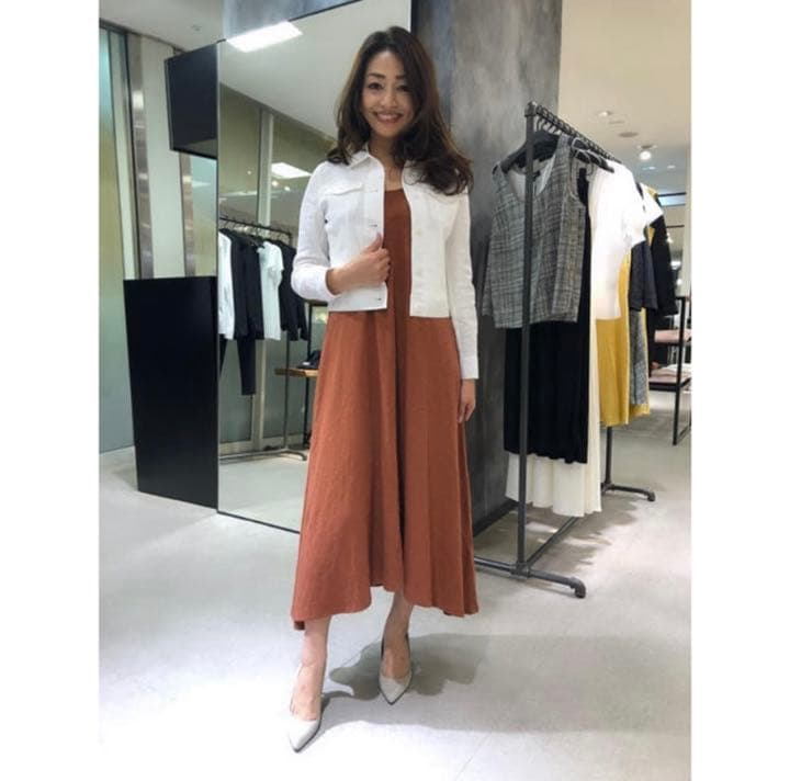 Theory 19ss リネンジャケット ホワイト