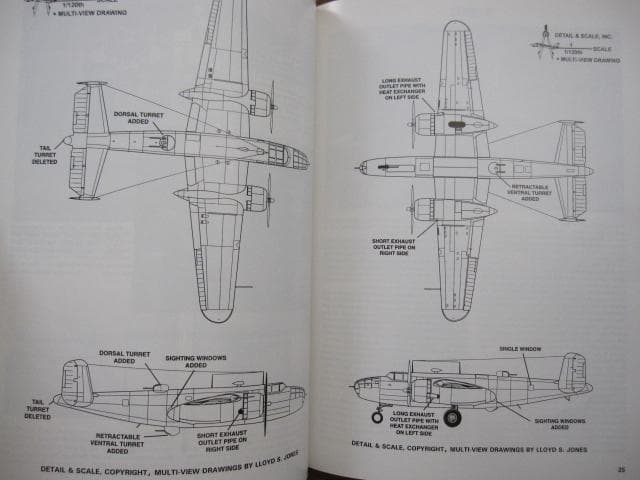 A B-25 Mitchell: Detail and Scale　ミッチェル