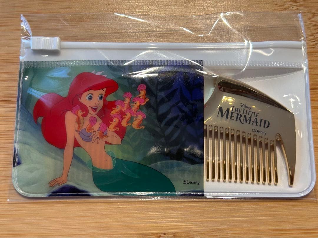 【新品】ラブクロムディズニー アリエル K24GPツキ ゴールド コーム