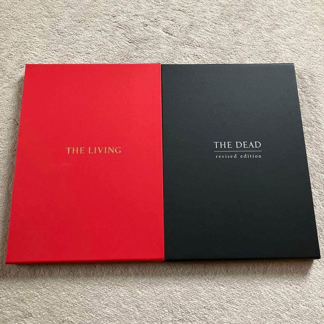 釣崎清隆「THE DEAD」&「THE LIVING」 ケース付2冊セット