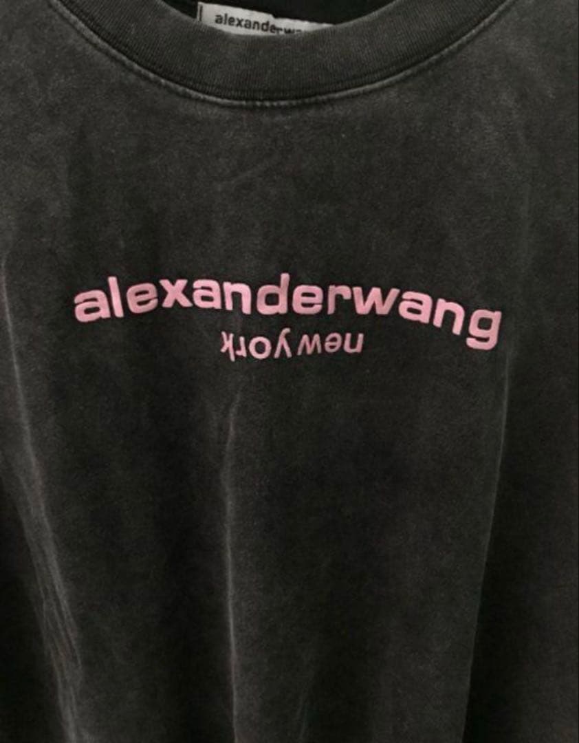 alexanderwang ダークグレー Tシャツ S