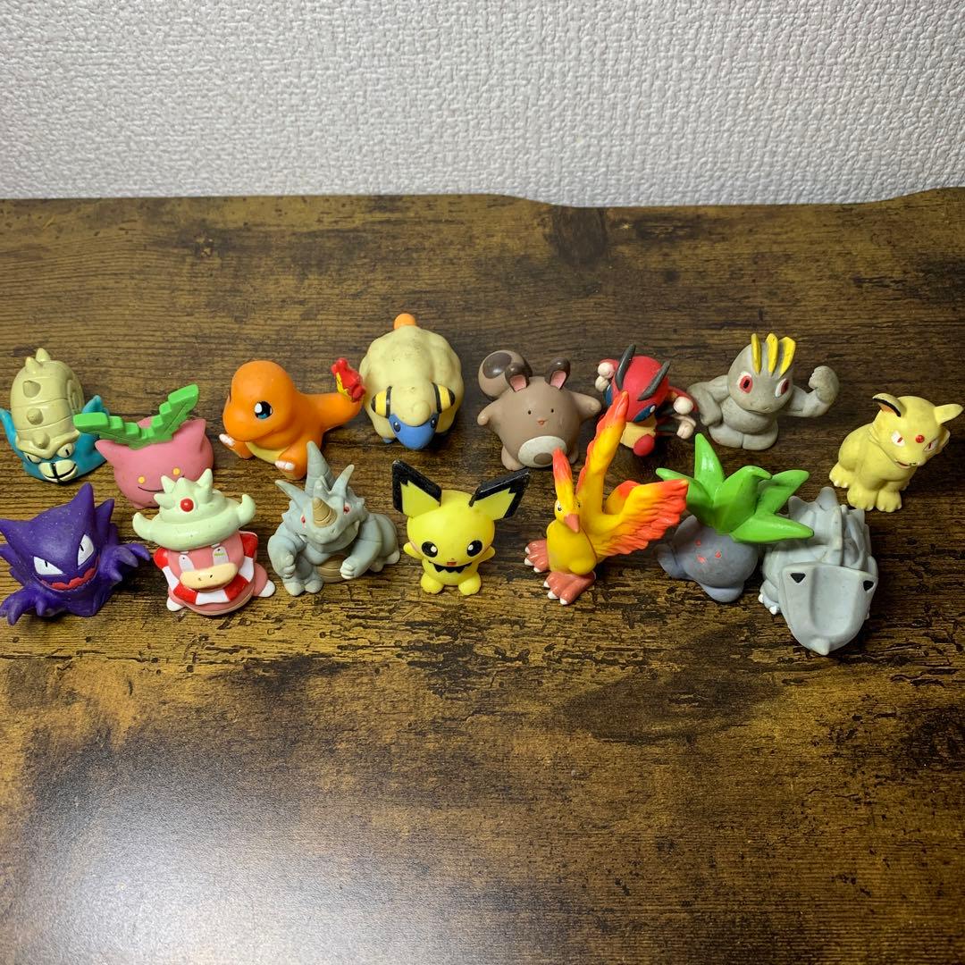 3F 【当時物】ポケモン 指人形 ポケモンキッズ 15体まとめ売り（リザードン・