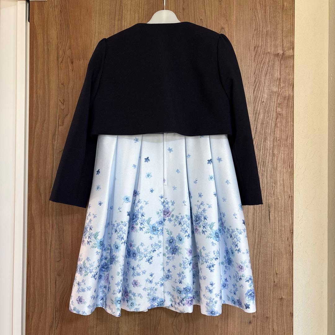 美品　waltz by BEAMS DESIGN フラワープリントアンサンブル