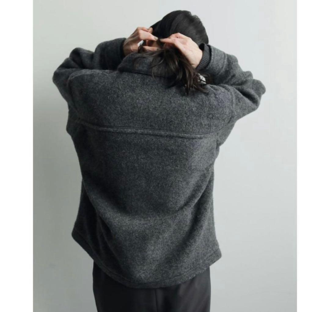 anuke アンヌーク Sliver Zip Blouzon 38