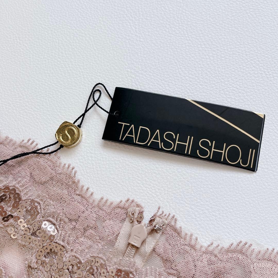 未使用✨タグ付き　TADASHI SHOJI スパンコール ベルト　ドレス