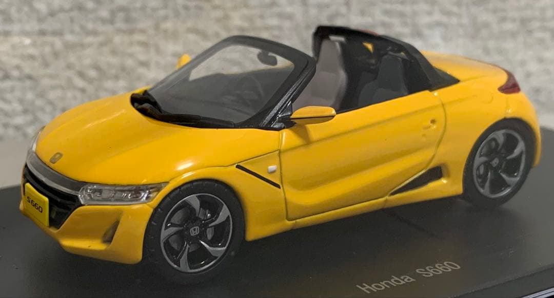1/43 Honda S660 イエロー