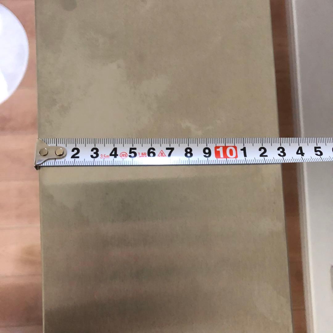 ステンレス製 3段シューズラック 薄型