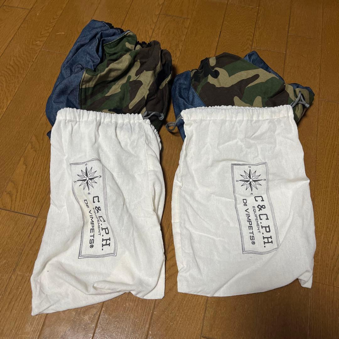 【美品】コンパクトチェアカバー C&C.P.H EQUIPEMENT 2個