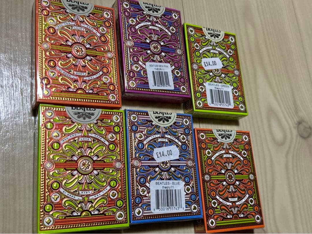 トランプ　未開封　Abbey Road Studios The Beatles