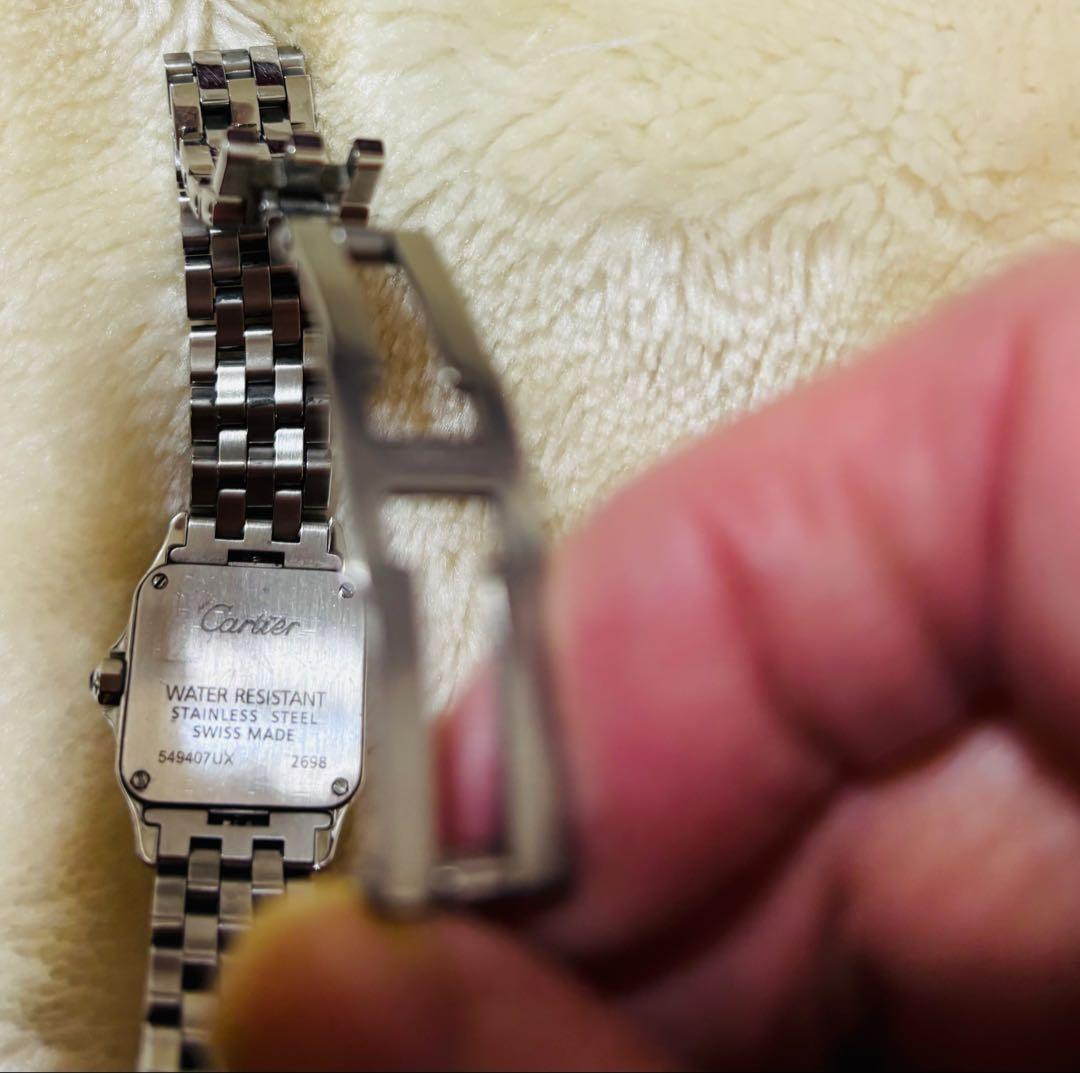 本日までお値引き価格　Cartier サントスドュモアゼル レディース時計