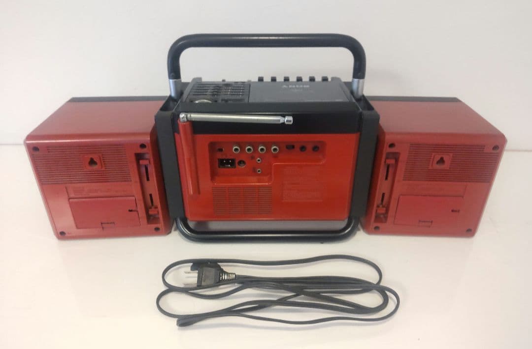 【希少】 SONY CFS-700 STEREO ラジカセ キューブリック