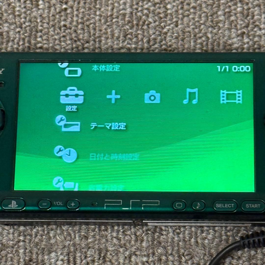 PSP-3000 本体 グリーン