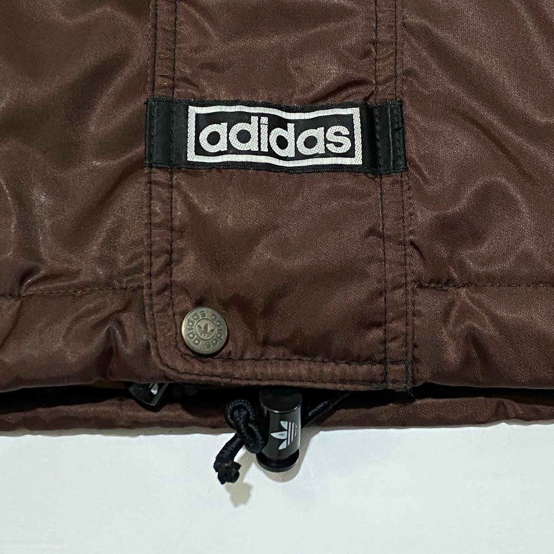 90’s ビンテージ デサント製 アディダス ナイロンジャケット 中綿