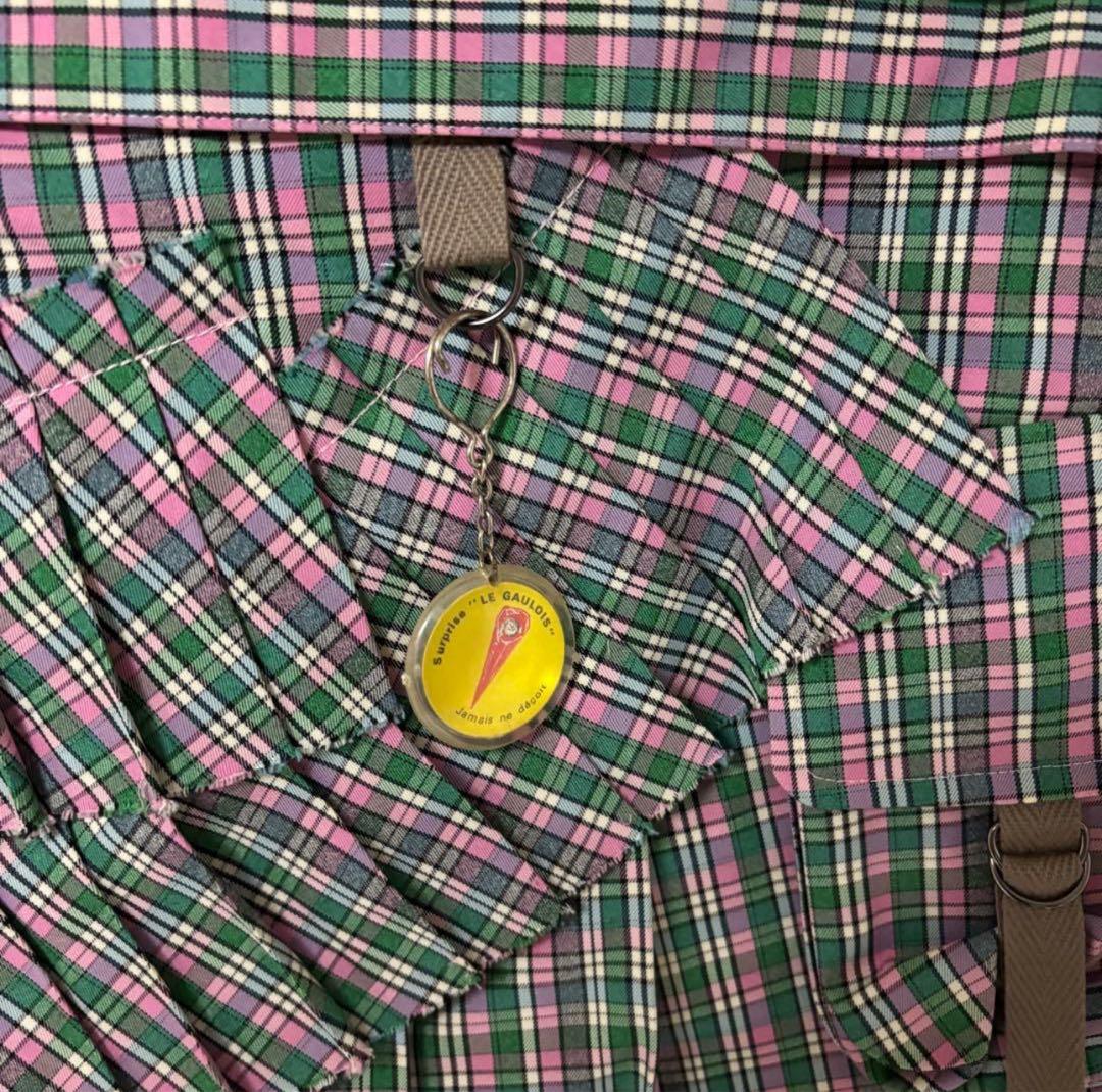 rurumu: pleats rolled mini skirt 巻きスカート