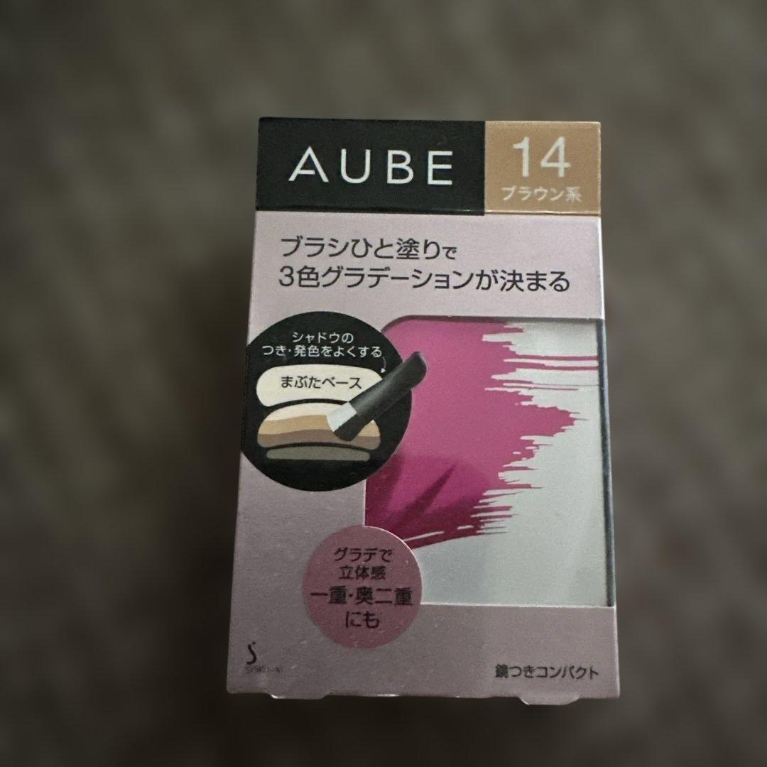 AUBE アイシャドウパレット 14 ブラウン系