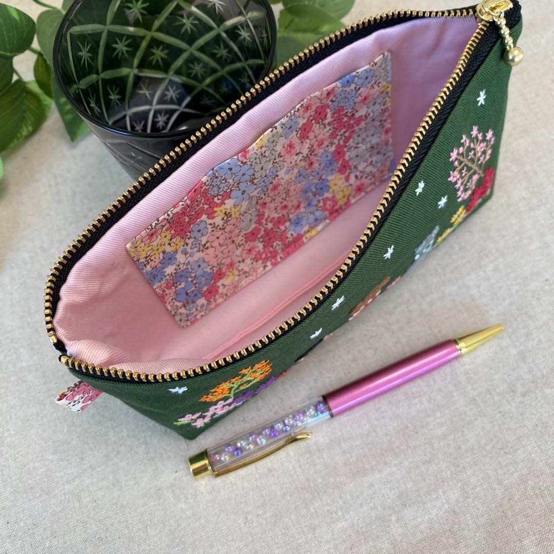 ＊まつぼっくり＊オーダー　トートバッグ＆ペンケース