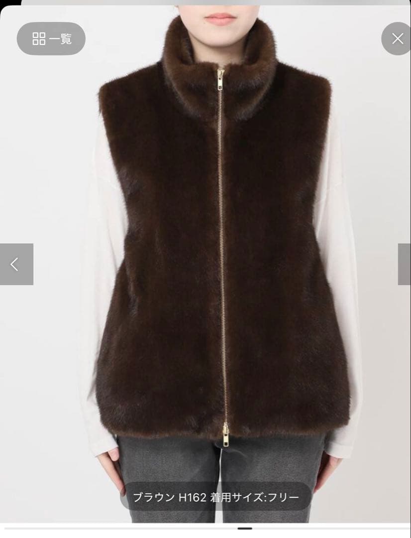 JOURNAL STANDARD resume ブラウンファーベスト