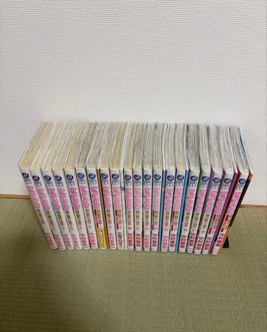 世界一初恋 全20巻 全巻 中村春菊 特装版 小冊子 7 9 13 15 19